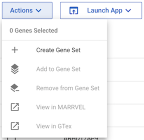 create a gene set